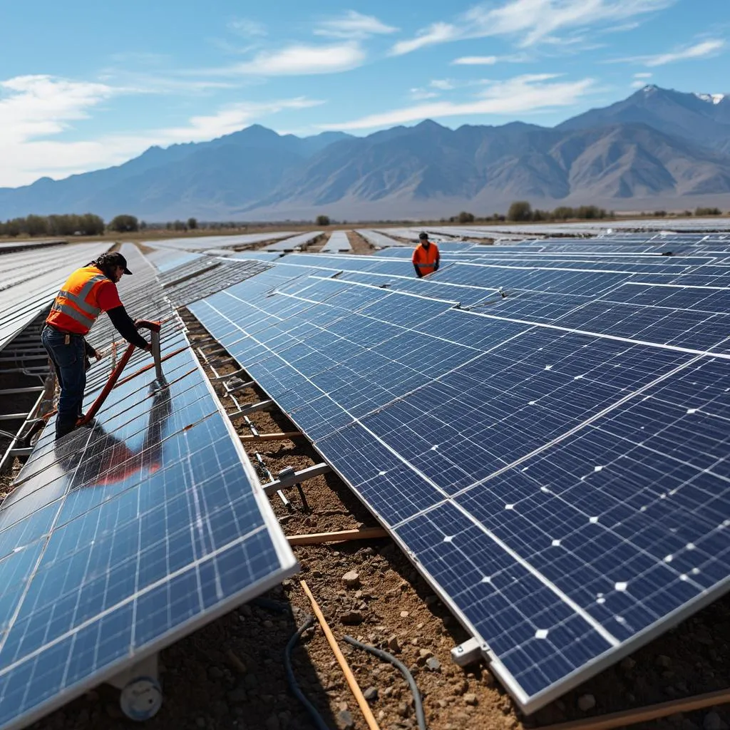 Proyecto de energía renovable en Mendoza